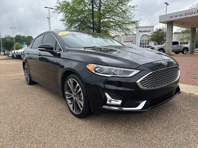 Used 2019 Ford Fusion Titanium with VIN 3FA6P0D93KR220207 for sale in Vicksburg, MS